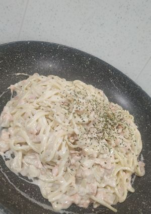 Una foto de Spaghetti a la noruegana (sin gluten)