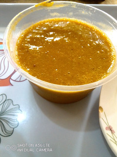 A picture of Spicy BanaMango Smoothie.