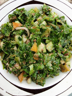 A picture of Salad(kwadon lettuce).