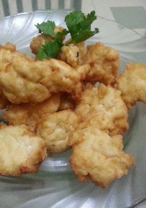 Foto resep Tahu goreng simple.