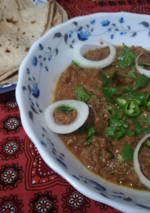 A picture of Dam ke kabab #desimeal.
