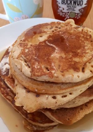 A picture of Vegan American Pancakes.