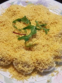 Una foto de Huevos mimosa
