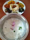 Pakhala bhata (water rice)