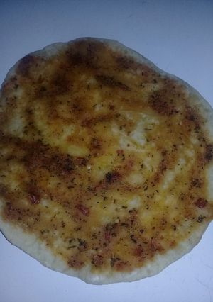 Una foto de Pizza casera