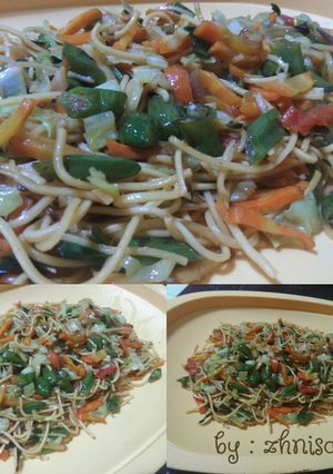 Foto resep Mie goreng simple #BikinRamadanBerkesan