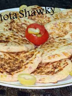 صورة لوصفة بان كيك مالح