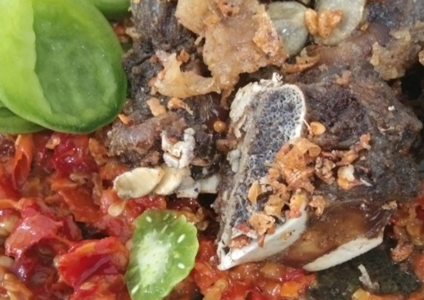 Penyet Iga Sapi