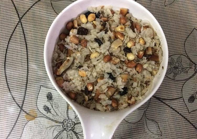 Recipe of Any-night-of-the-week Dry roast rice flakes mixture