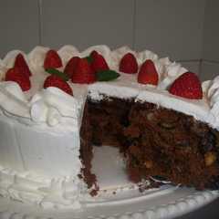 Una foto de Torta negra colombiana