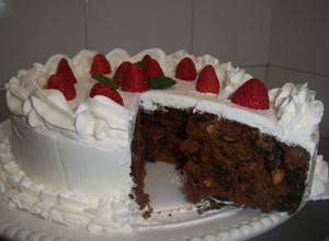 Una foto de Torta negra colombiana
