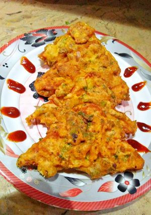 A picture of Bread pakora.