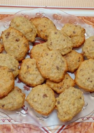 Una foto de Galletas de avena y plátano
