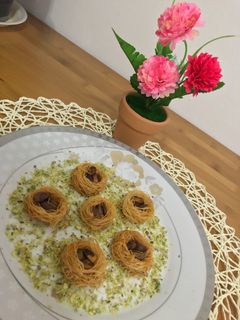 صورة لوصفة عش الورور أو عِش العصفور