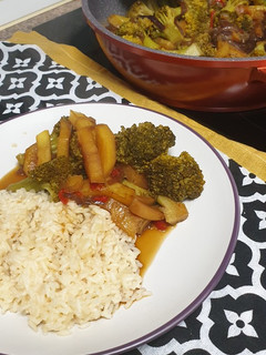 Una foto de Verduras al estilo criollo