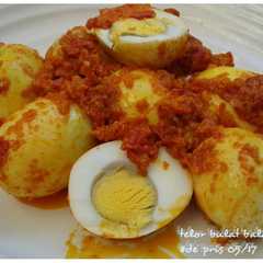 Telor bulat balado রেসিপির প্রধান ছবি