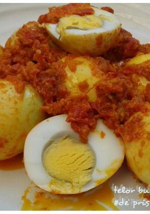 Foto resep Telor bulat balado