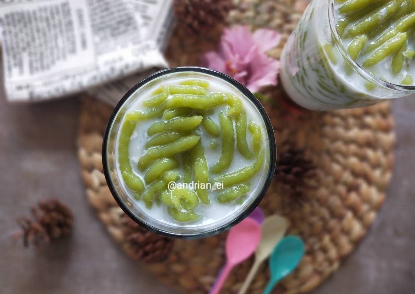 Cendol Daun Suji
