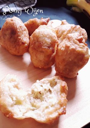 Foto resep Roti Goreng Pisang Wijen