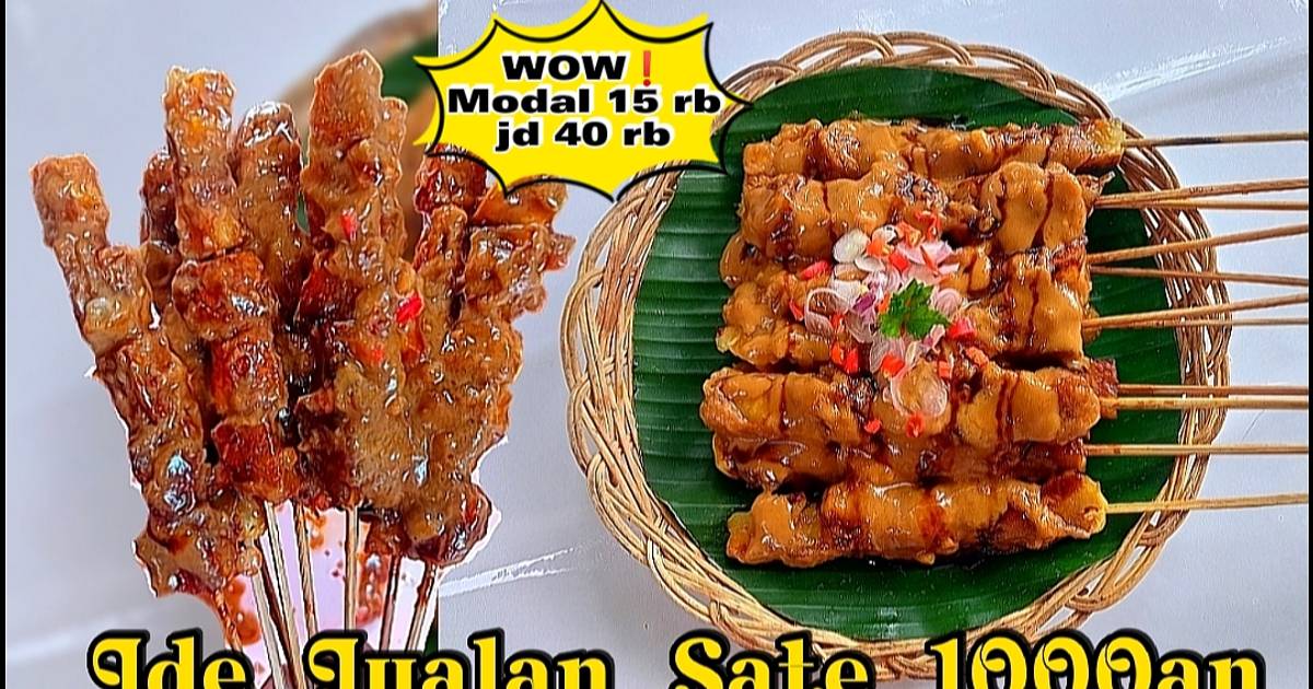 Resep Sate Tahu Sate Kere Oleh Dapur Ceria 🦞 Cookpad