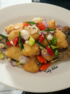 Foto resep Mujair goreng sambal matah