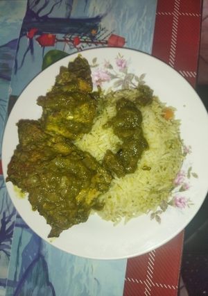 Una foto de Arroz con pollo