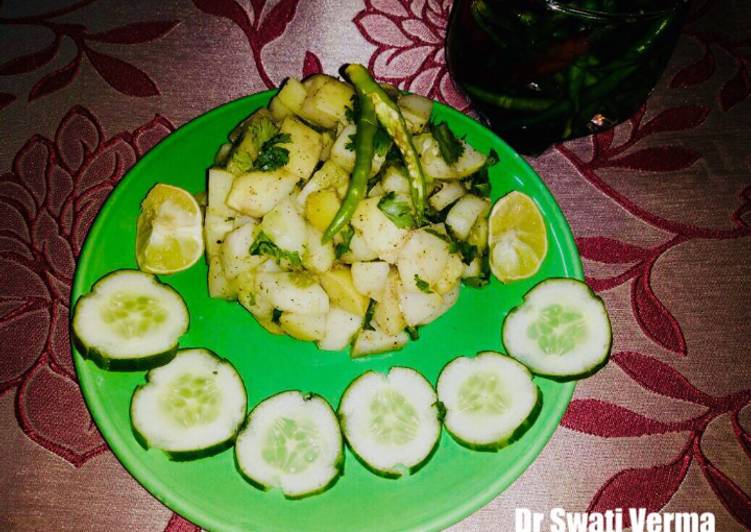 Potato cucumber salad