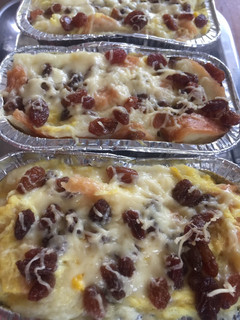 Foto resep Puding roti kismis kukus