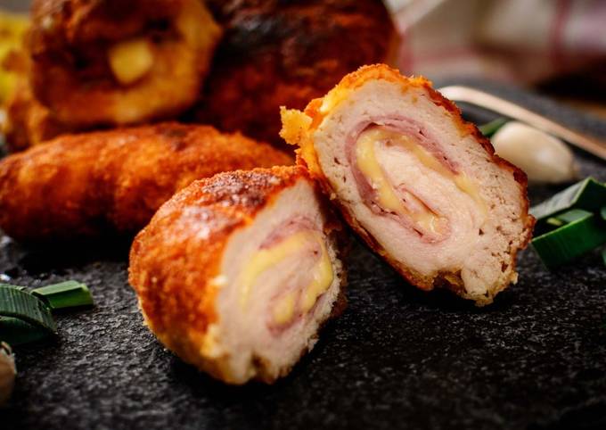 Resep MEG Cheese Chicken Cordon Bleu yang Enak