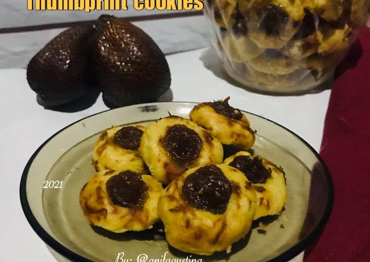 Salak Thumbprint Cookies