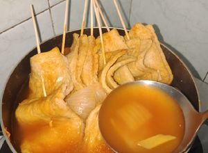 Foto resep Spicy Odeng (fish cake) soup
