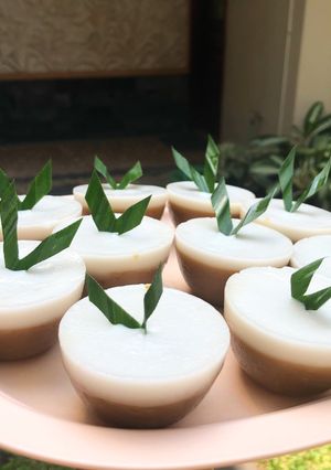 Foto resep Kue talam ubi with brown sugar