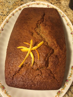 Una foto de Bizcocho con un toque de avena y naranja