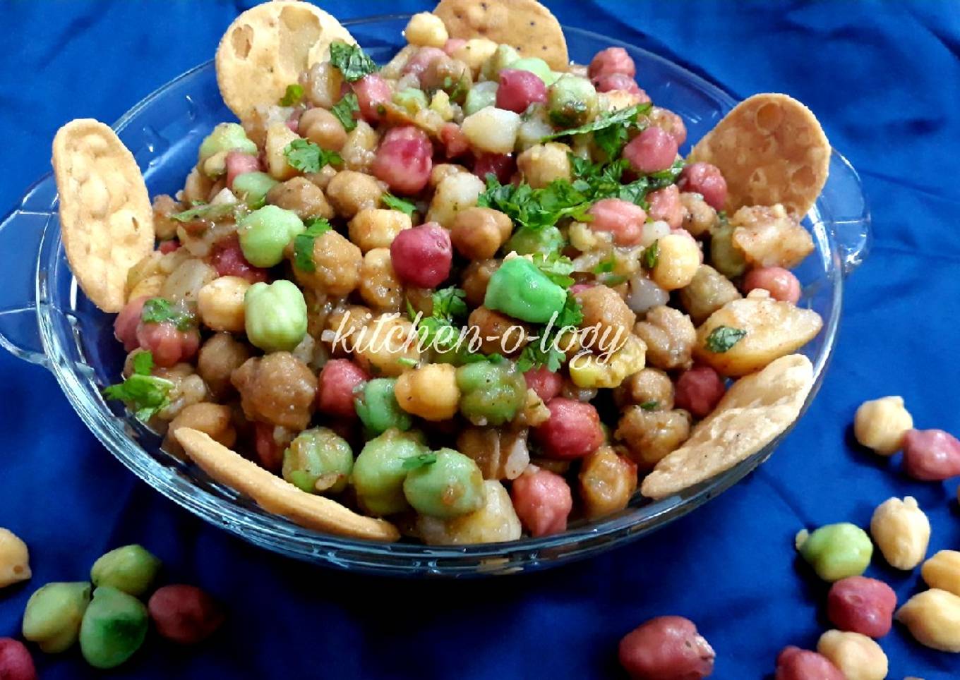 Rainbow Chana Chaat