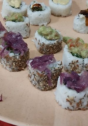 Una foto de Sushi Vegetariano