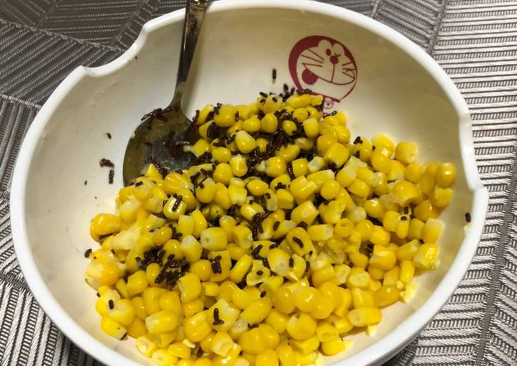 Jagung manis Chocolate tanpa susu keju