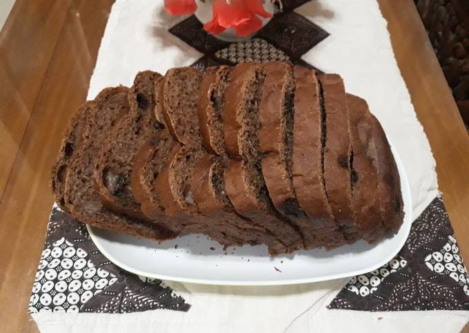 Resep Roti Tawar Chocochips Oleh Rrrsuryaaaa Cookpad