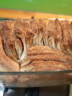 Fahéjas fátyol kalács recept fotója