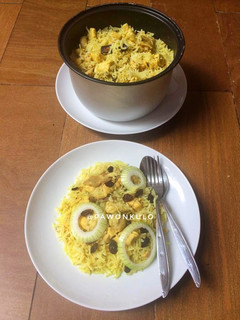 Foto resep Nasi Kebuli Ayam Rice Cooker Tanpa Santan/Susu