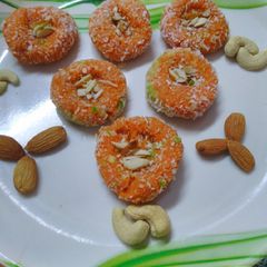 A picture of Cashewnuts Mawa peda.