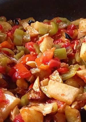 صورة لوصفة شكشوكة تركية