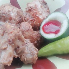 A picture of Satay chicken🍡.