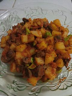 Foto resep Balado Kentang Ati