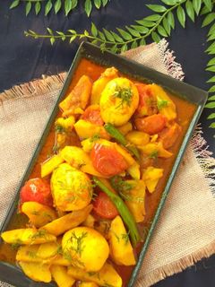 ডিমের ডালনা রেসিপির প্রধান ছবি