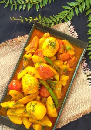 ডিমের ডালনা রেসিপির প্রধান ছবি