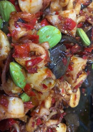 Foto resep Balado Cumi segar