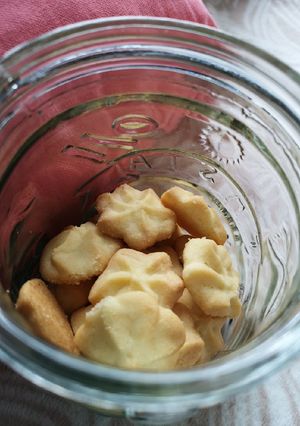 Foto resep Simple butter cookies renyah lembut