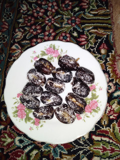 عکسی از دستور خرما خامه ی من