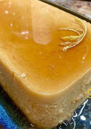 A picture of Easy Leche Flan (Caramel Custard)!.