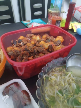 Cara Mudah Menyiapkan Resep Sambel ati kentang yang Lezat Sekali Anti Ribet, Uenak Banget